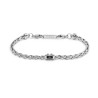 Bracciale Uomo Marlù 30BR0034 catena sonaglio Acciaio Silver