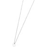 Collana Donna Marlù Time To 18CN032 Con Cuore Pendente in Acciaio Colore Argento