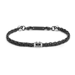 copy of Bracciale Uomo Marlù 30BR0034 catena sonaglio Acciaio Silver