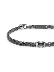 Bracciale Uomo Marlù 30BR0034T catena sonaglio Acciaio Titanio
