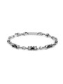 copy of copy of copy of copy of copy of Bracciale Uomo Marlù 30BR0034 catena sonaglio Acciaio Silver