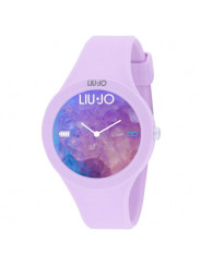 Orologi Donna Smartwatch Liujo Luxury Voice Paint SWLJ128 Cinturino Viola