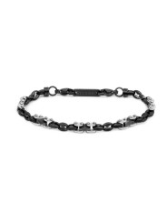 copy of copy of copy of copy of copy of copy of Bracciale Uomo Marlù 30BR0034 catena sonaglio Acciaio Silver