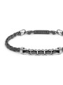 Bracciale Uomo Marlù 30BR0039T catena sonaglio piatta centrale Acciaio Tianio