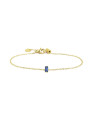 Bracciale Donna Marlù 2BR0100G-B Acciaio Oro Pietra Acqua Blu