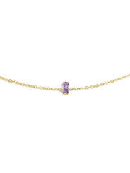 copy of copy of copy of Bracciale Donna Marlù 2BR0100G-AM Acciaio Oro Pietra Acqua Marina