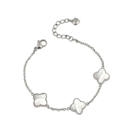 Bracciale Donna Ops Objects OPSBR-970 Quadrifoglio Acciaio Silver