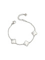 Bracciale Donna Ops Jewels OPSBR-971 Mystic Clover in Acciaio Oro Quadrifoglio