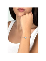 Bracciale Donna Ops Objects OPSBR-970 Quadrifoglio Acciaio Silver