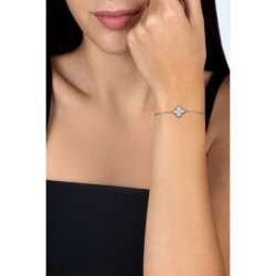 Bracciale Donna Ops Objects OPSBR-988 Quadrifoglio Acciaio Silver