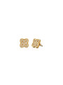Orecchini Donna Ops Jewels OPSOR-852 Mystic Clover quadrifoglio a lobo in acciaio