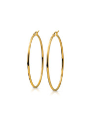 Orecchini Donna Ops Jewels OPSOR-864 Hoops a Cerchio Acciaio Oro 55mm