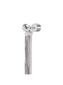 Orecchino pendente Marlù Vision donna acciaio sfera e catena snake quadrata 33OR0057