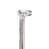 Orecchino pendente Marlù Vision donna acciaio sfera e catena snake quadrata 33OR0057