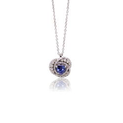 Collana da Donna Polello G3282CBTAN in Oro 750%o/ 18kt con Diamanti e Pietra
