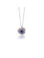 Collana da Donna Polello G3282CBTAN in Oro 750%o/ 18kt con Diamanti e Pietra