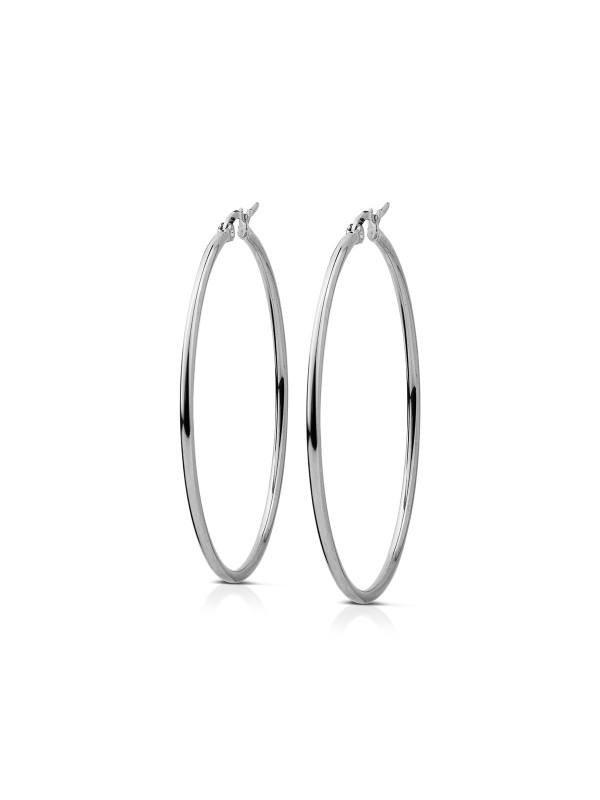 Orecchini Donna Ops Jewels OPSOR-862 Hoops a Cerchio Acciaio Silver 55mm