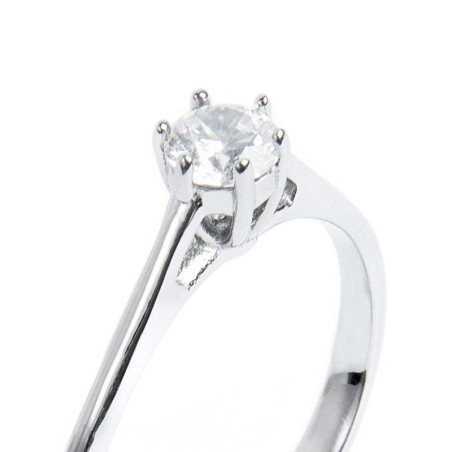 copy of Anello Donna Marlù 31AN0008W-10 Acciaio Silver solitario zircone 4,25mm