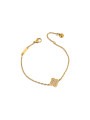 Bracciale Donna Ops Objects OPSBR-989 Quadrifoglio Acciaio Oro