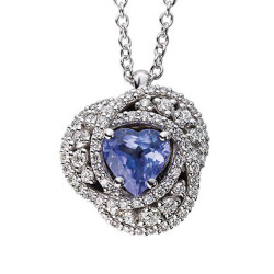 Collana da Donna Polello G3282CBTAN in Oro 750%o/ 18kt con Diamanti e Pietra