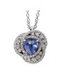 Collana da Donna Polello G3282CBTAN in Oro 750%o/ 18kt con Diamanti e Pietra