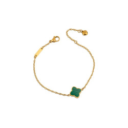 Bracciale Donna Ops Objects OPSBR-968 Quadrifoglio Acciaio Oro