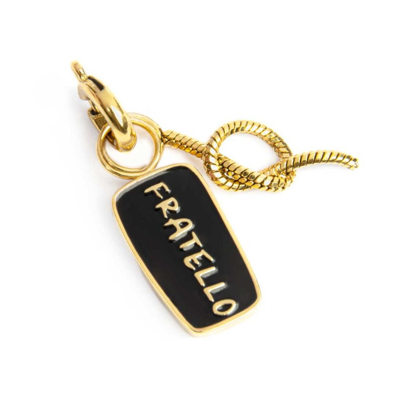 copy of Charm Marlù Unisex in Acciaio Silver 25CH0001 fratello e nodo