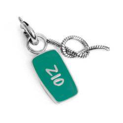 copy of copy of Charm Marlù Unisex in Acciaio Silver 25CH0001 fratello e nodo