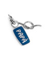 copy of copy of copy of copy of Charm Marlù Unisex in Acciaio Silver 25CH0001 fratello e nodo