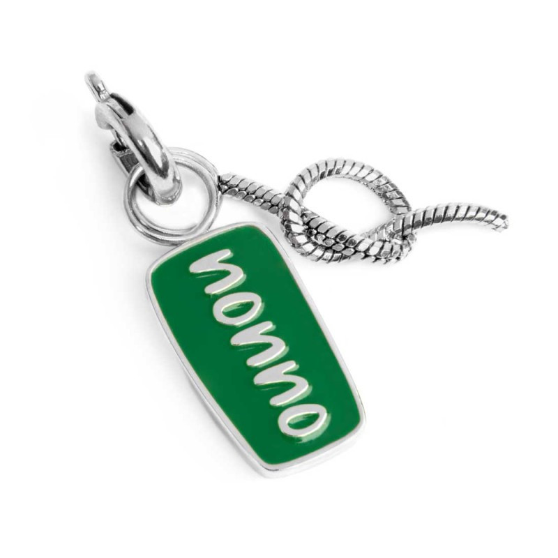 copy of copy of copy of copy of copy of copy of Charm Marlù Unisex in Acciaio Silver 25CH0001 fratello e nodo