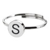 Anello Marlù donna con lettera smaltata Lettera S 18AN018S-S