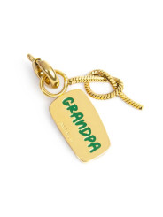 Charm Marlù Unisex in Acciaio Oro 25CH0004G Nonno e nodo
