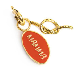Charm Marlù Unisex in Acciaio Oro 25CH0005G Mamma e nodo