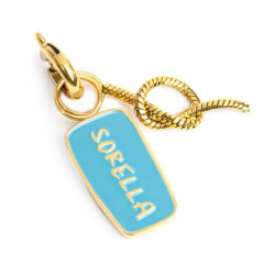 Charm Marlù Unisex in Acciaio Oro 25CH0006G Sorella e nodo