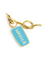 Charm Marlù Unisex in Acciaio Oro 25CH0006G Sorella e nodo