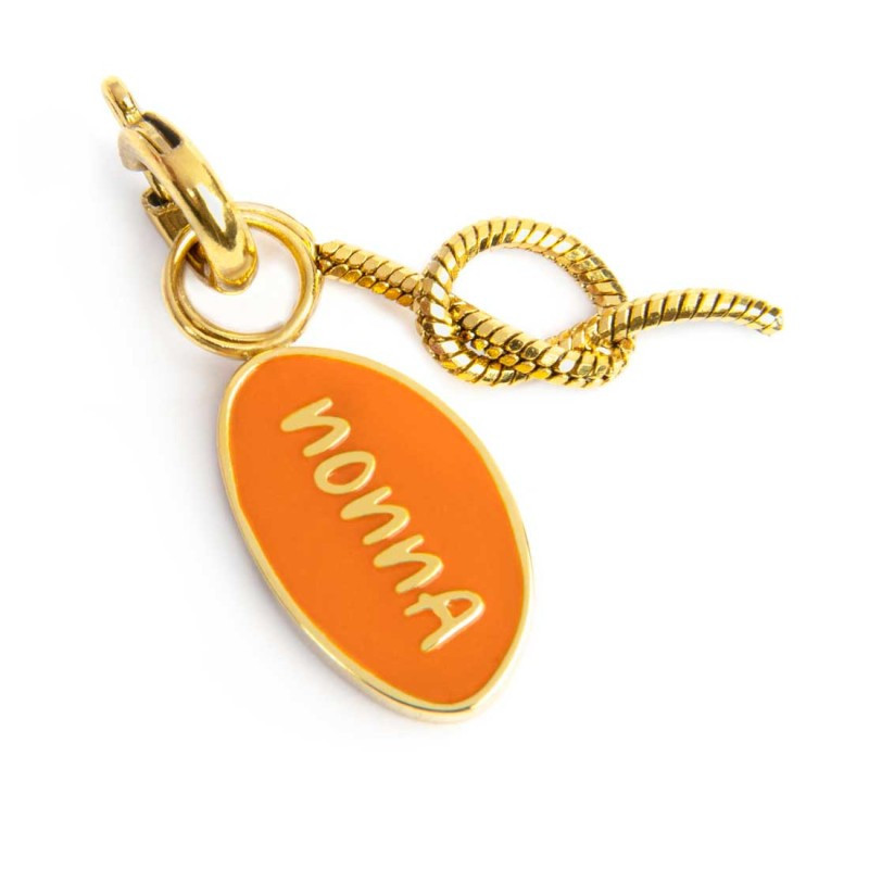 Charm Marlù Unisex in Acciaio Oro 25CH0007G Nonna e nodo
