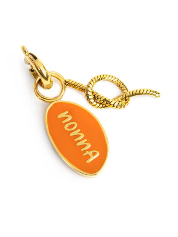 Charm Marlù Unisex in Acciaio Oro 25CH0007G Nonna e nodo