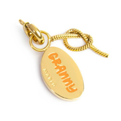 Charm Marlù Unisex in Acciaio Oro 25CH0007G Nonna e nodo