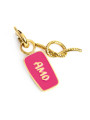 Charm Marlù Unisex in Acciaio Oro 25CH0008G Amo e nodo