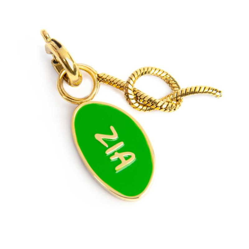 Charm Marlù Unisex in Acciaio Oro 25CH0009G Zia e nodo