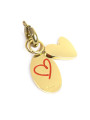 Charm Marlù Unisex in Acciaio Oro 25CH0010G you and me e cuore