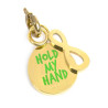 Charm Marlù Unisex in Acciaio Oro 25CH0011G hold my hand e infinito