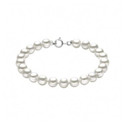 Bracciale Donna Comete in Oro Bianco 750% Perle Acquadolce BRQ111AM