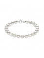 Bracciale Comete Oro Bianco 750‰ Perle Acquadolce BRQ111AM | Eleganza Donna