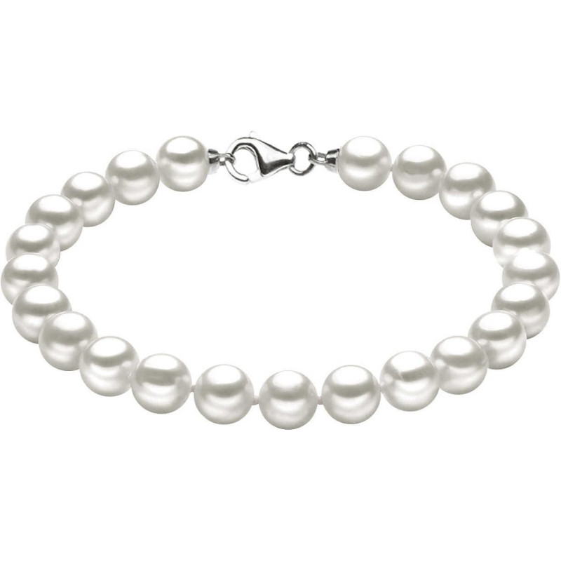 Bracciale Comete Oro 750‰ Perle Bianche BRQ112AM | Eleganza Donna