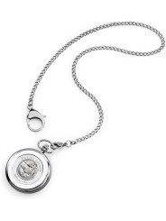Orologio da Tasca Automatico Uomo Lucien Heritage R0419123001 Acciaio Silver 39mm
