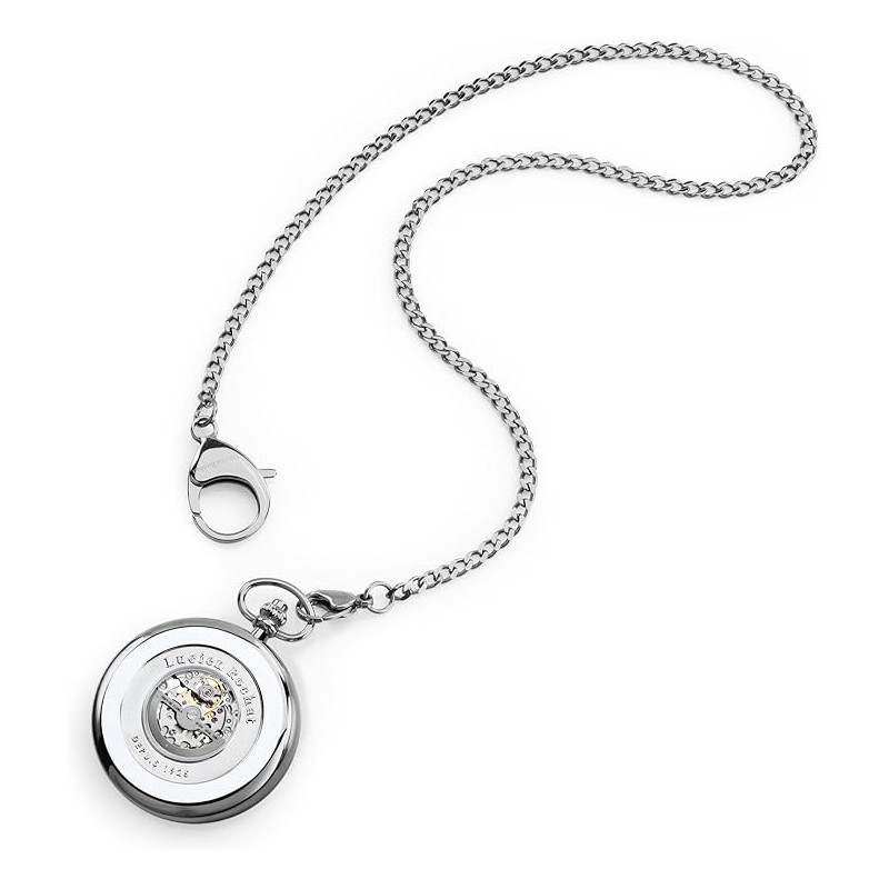 Orologio da Tasca Automatico Uomo Lucien Heritage R0419123001 Acciaio Silver 39mm
