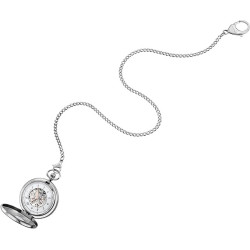 Orologio da Tasca Automatico Uomo Lucien Heritage R0419123001 Acciaio Silver 39mm
