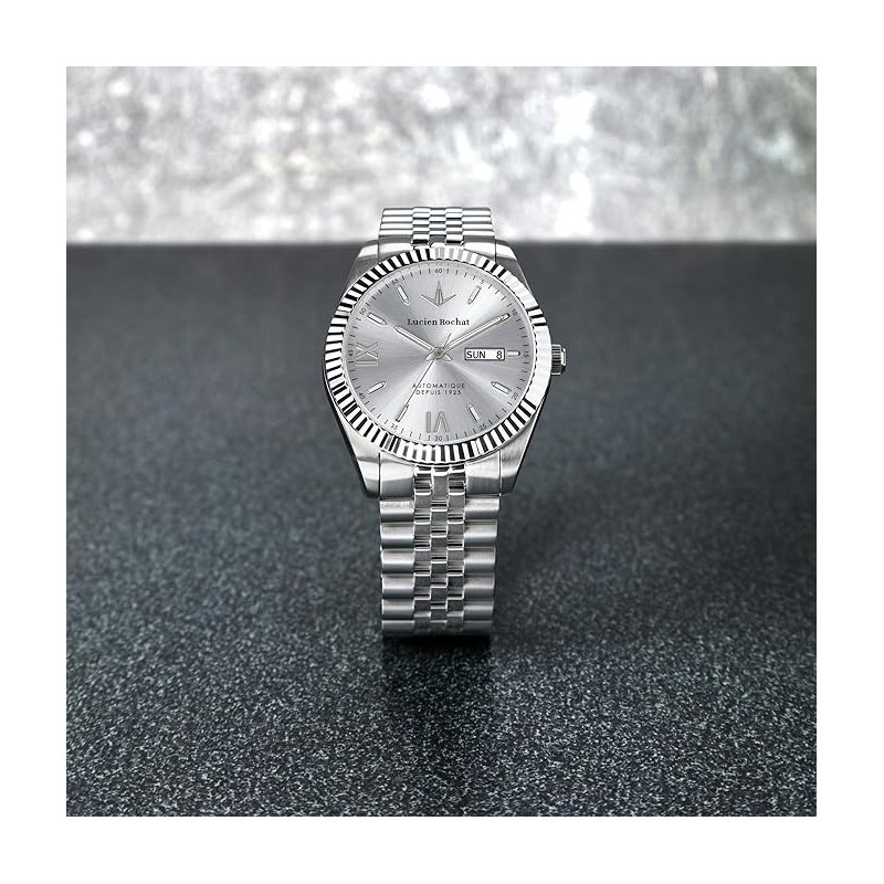 Orologio Automatico Uomo Lucien Rochat R0423124005 Acciaio Silver