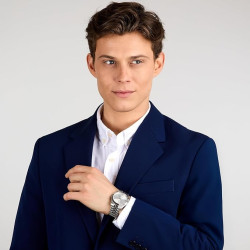 Orologio Automatico Uomo Lucien Rochat R0423124005 Acciaio Silver